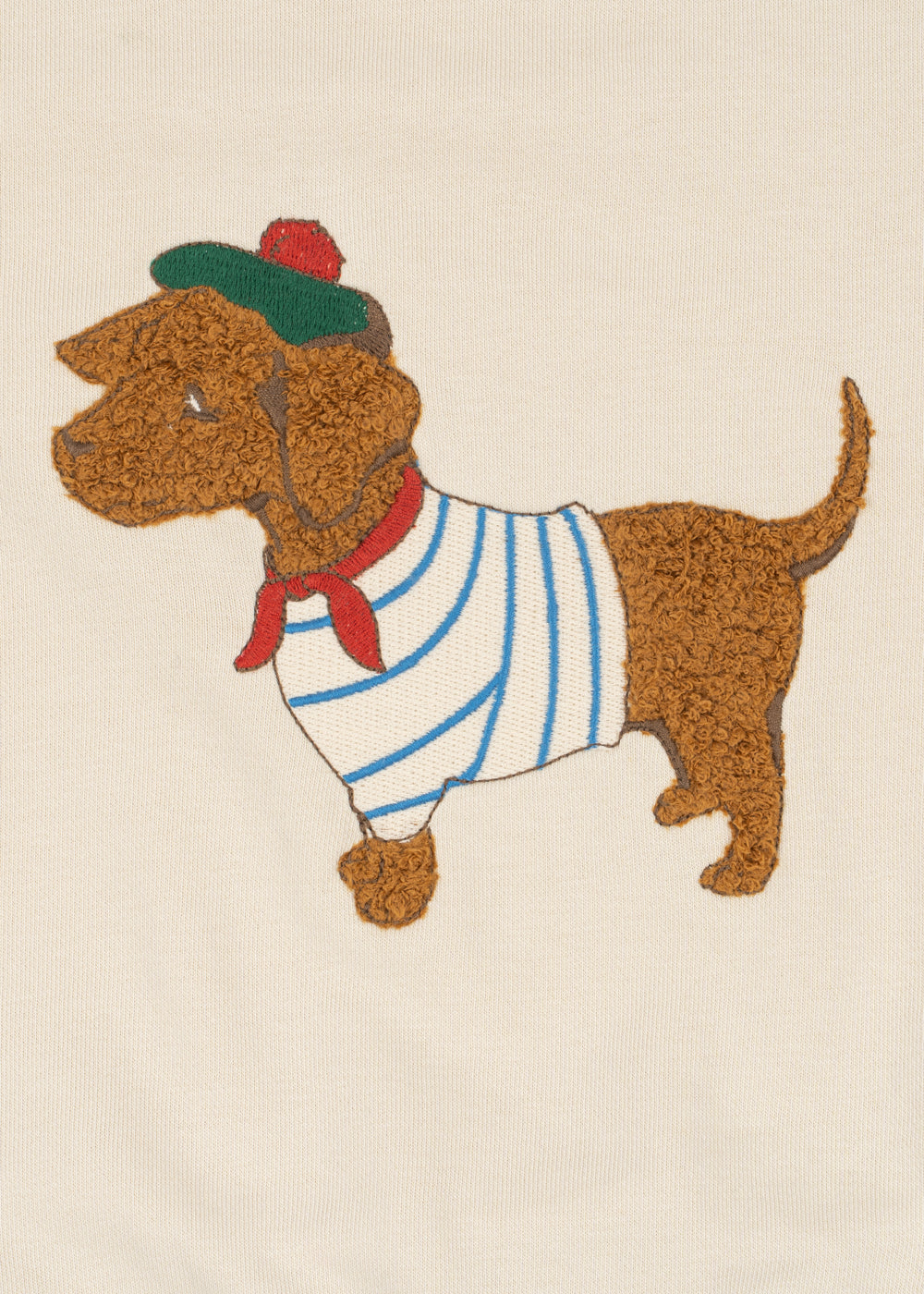 Spotty Sweat Shirt GOTS - Brown Rice