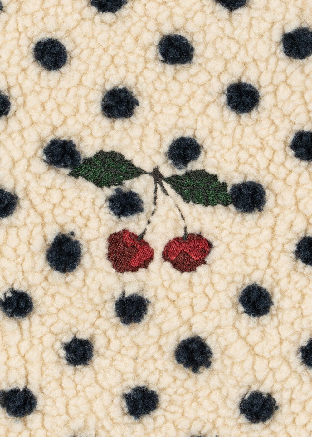 Jody Embroidery Teddy Jacket GRS - Dot Lumiere