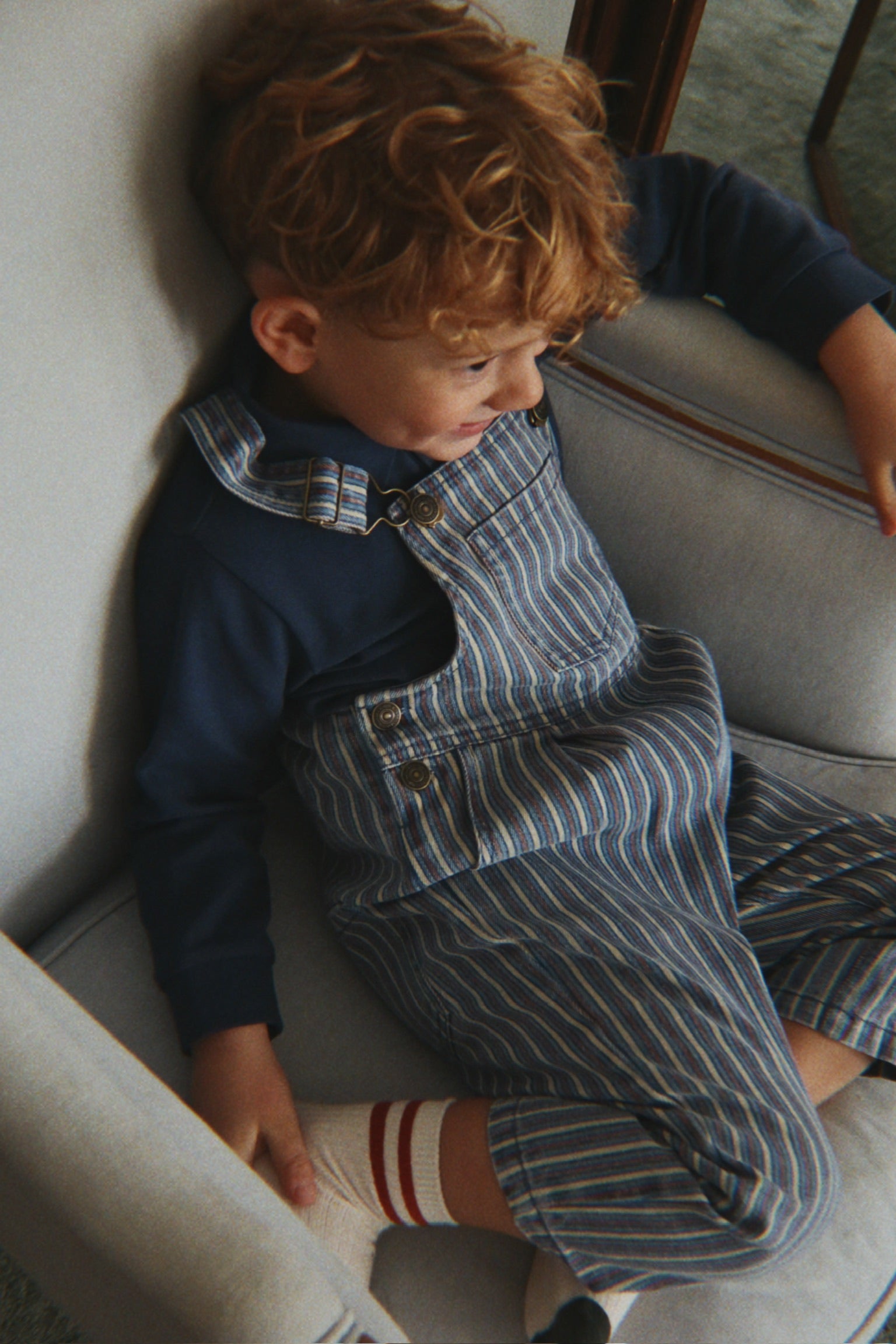 Magot Overalls GOTS - Tricolore Bleu