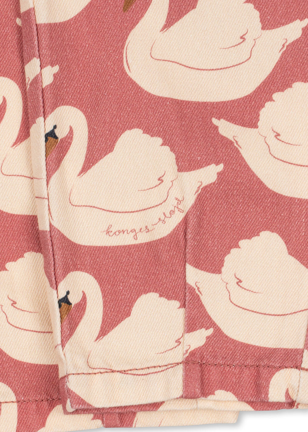 Magot Frill Pants GOTS - Swan Rose