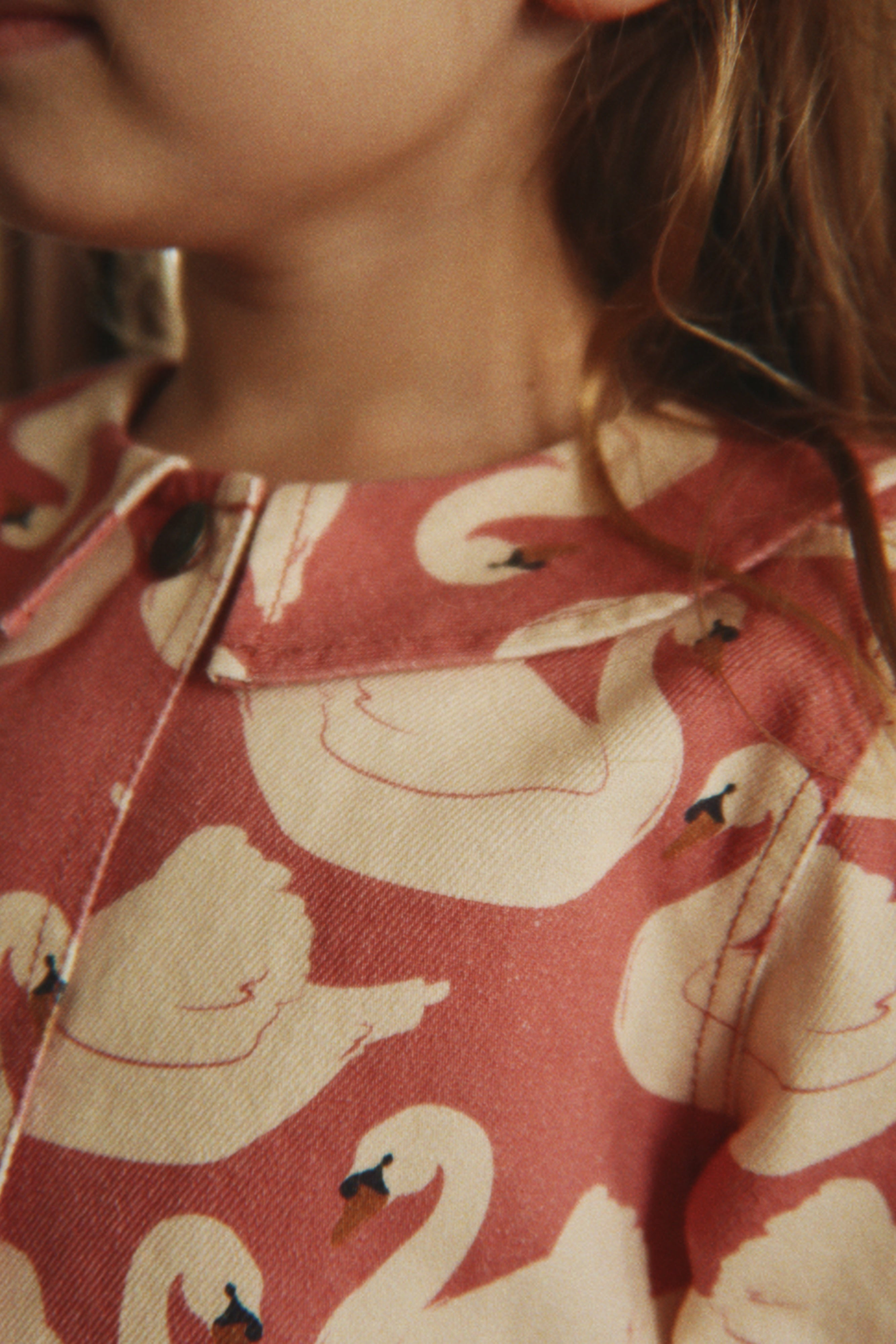 Magot Collar Jacket GOTS - Swan Rose