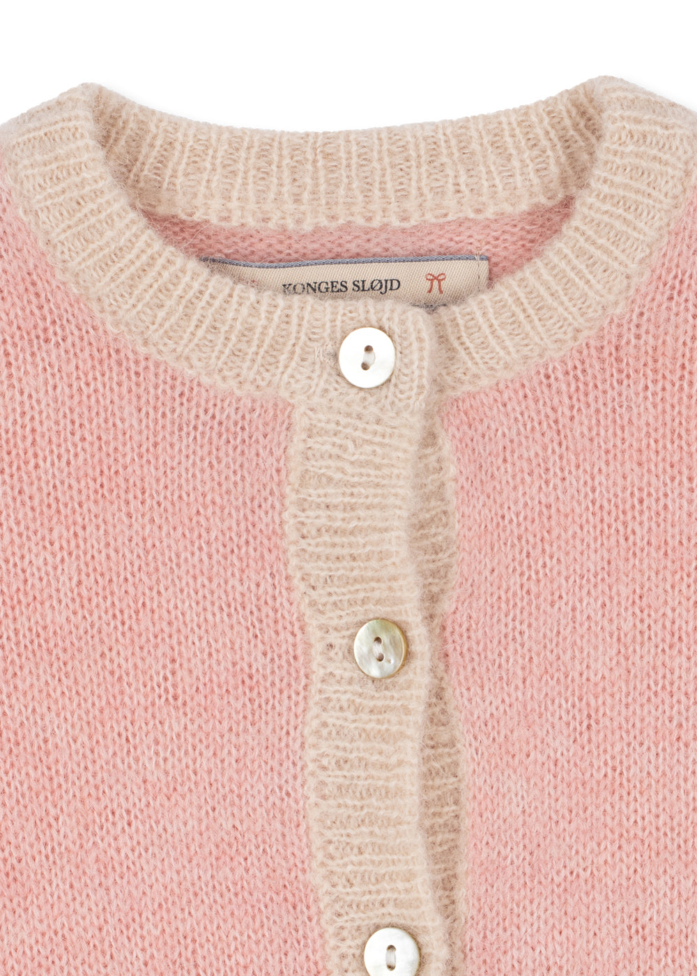 Kitty Cardigan - Silver Pink
