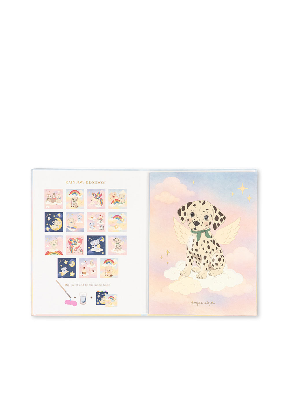 Rainbow Watercolor Book