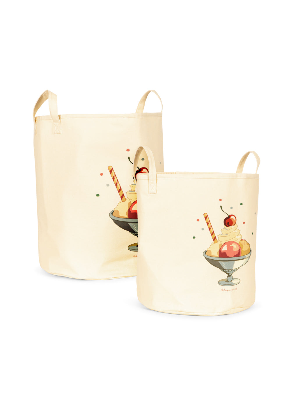 Toy Storage Bags - Ice Cream
