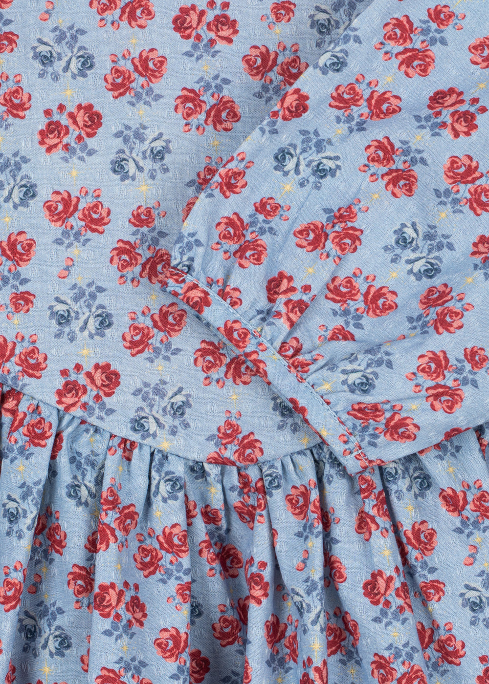 Avi Long Sleeve Bow Dress - Lumina Blu
