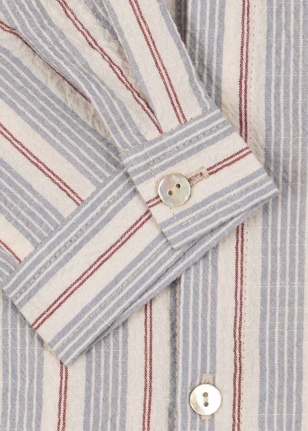 Elliot Long Sleeve Shirt - Tocororo Stripe