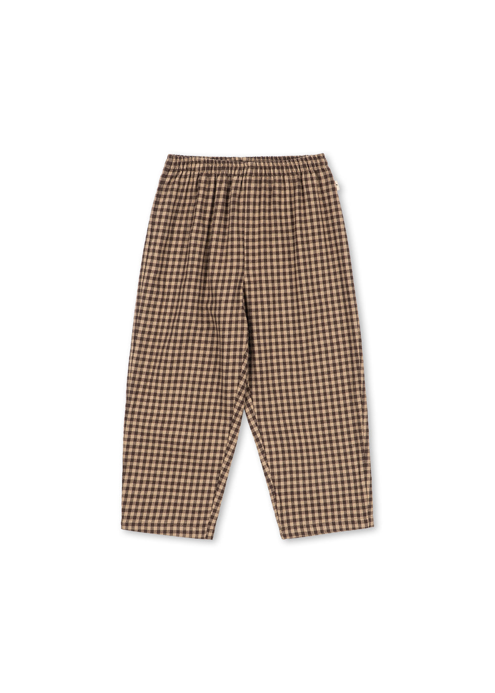 Foret Pants GOTS - Chocolate Check