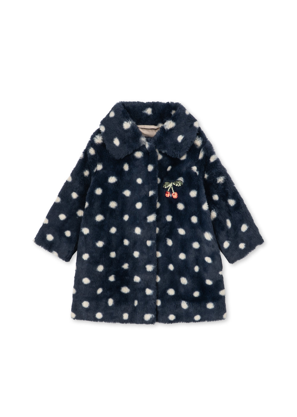 Fuzzie Coat - Dot Nuit