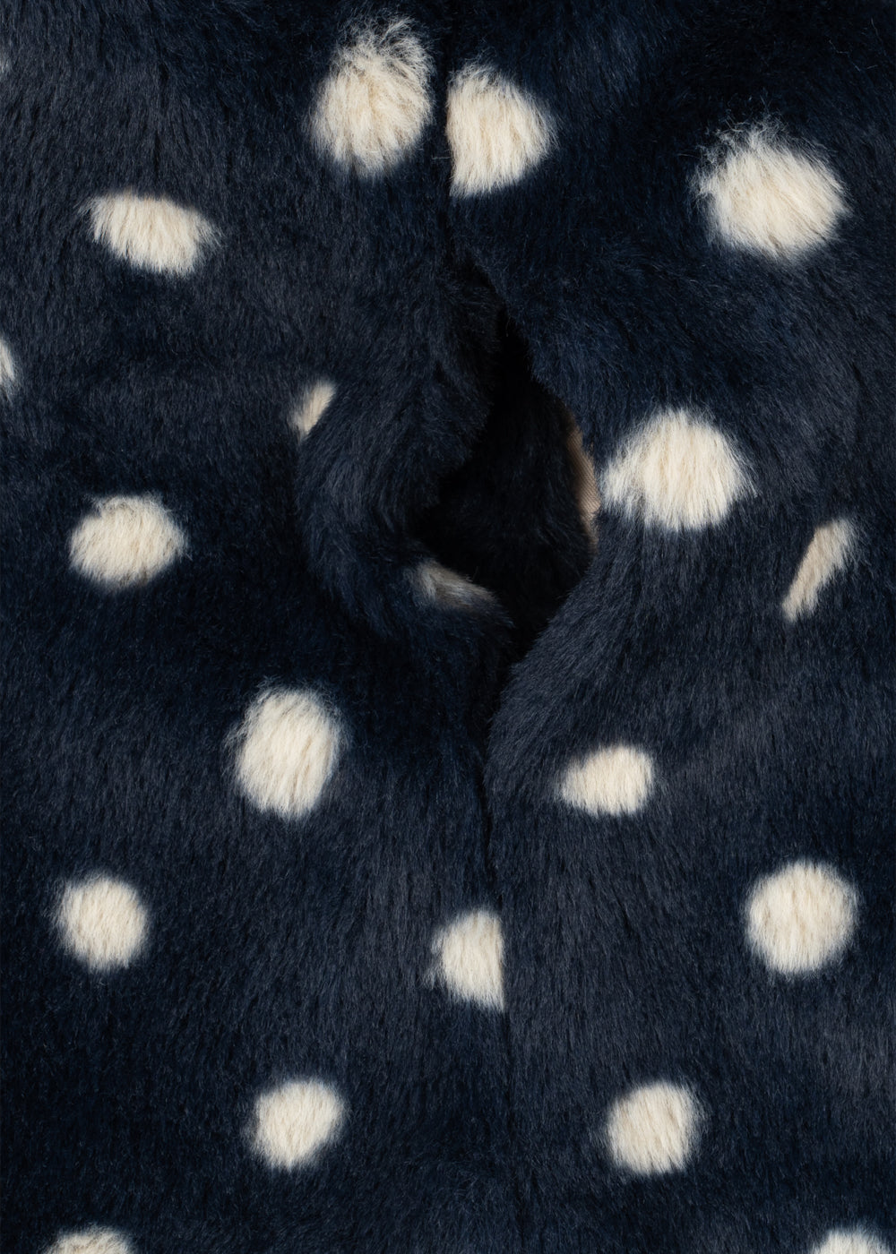 Fuzzie Coat - Dot Nuit
