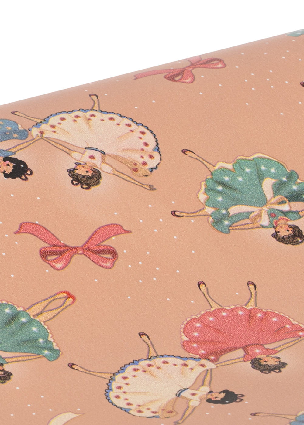 Wrapping Paper - Bow Ballerina Blush