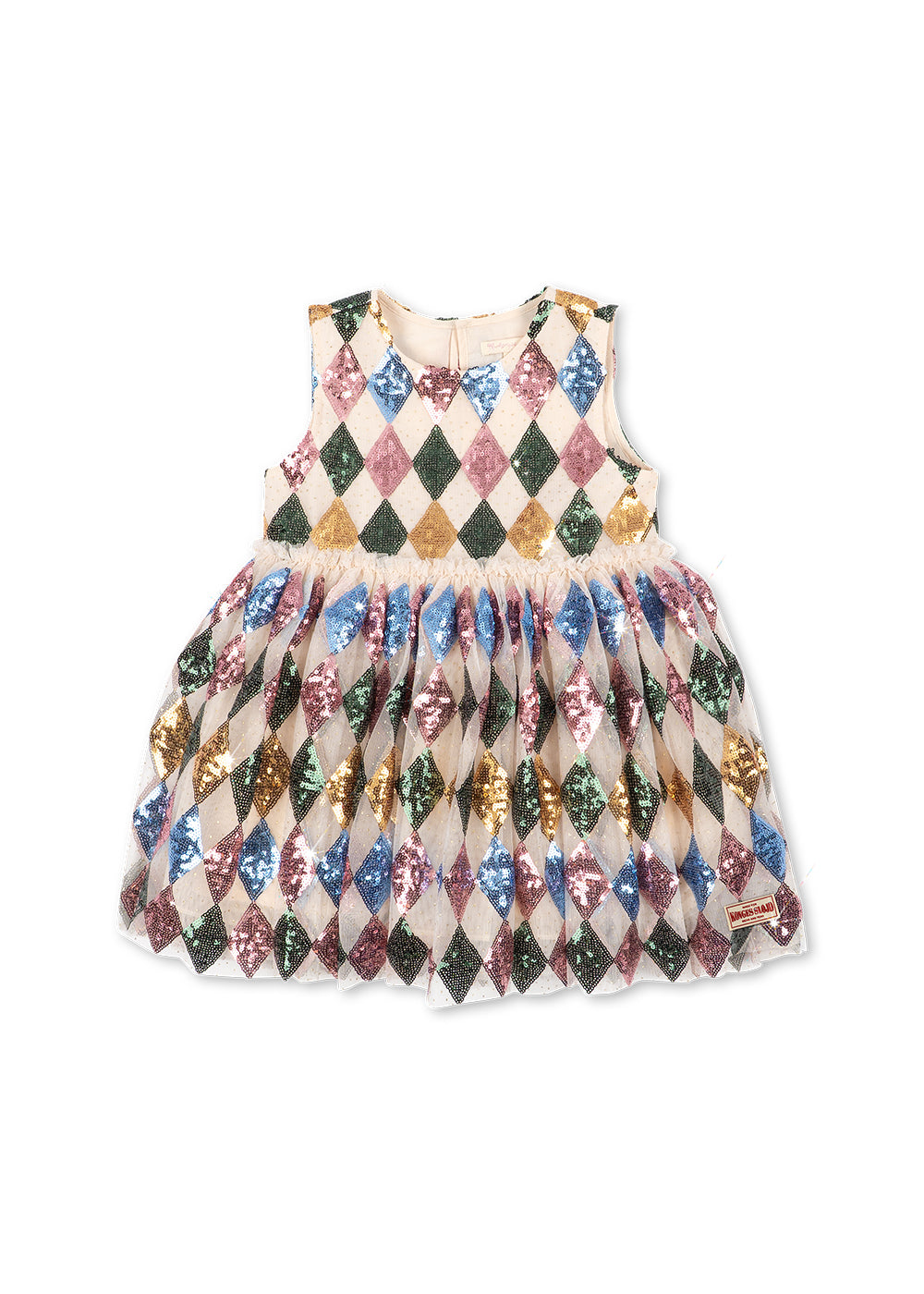 Yvonne Harlekin Dress - Harlekin Sequin