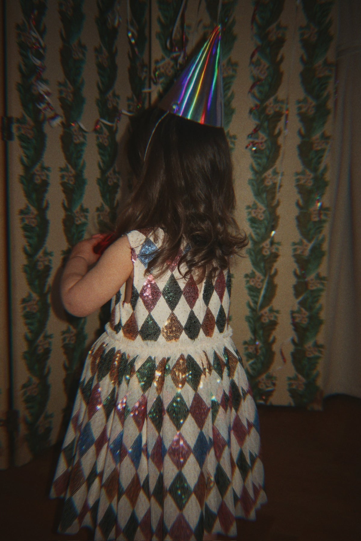 Yvonne Harlekin Dress - Harlekin Sequin