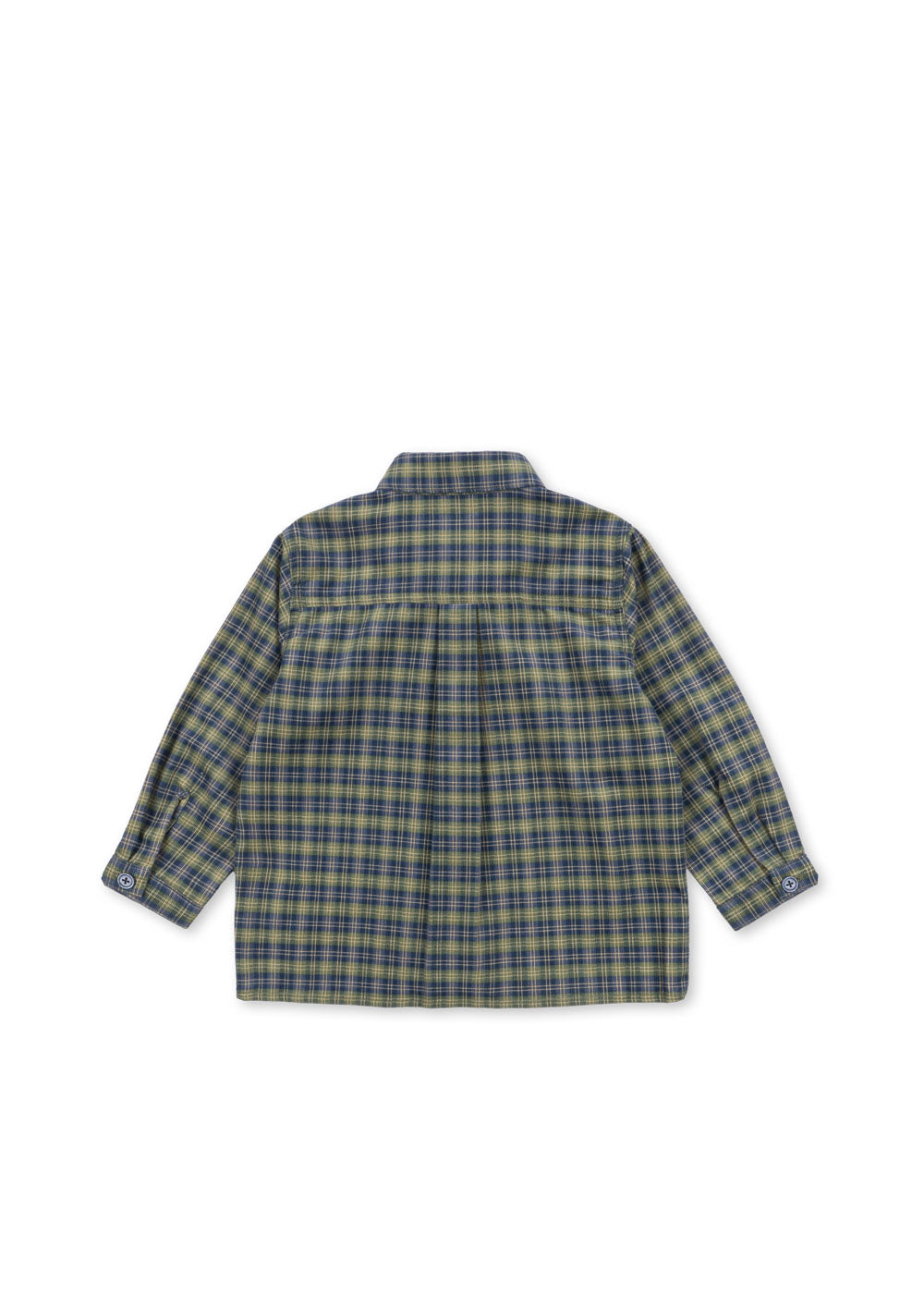 Cara Long Sleeve Shirt - Laurel Blue Check