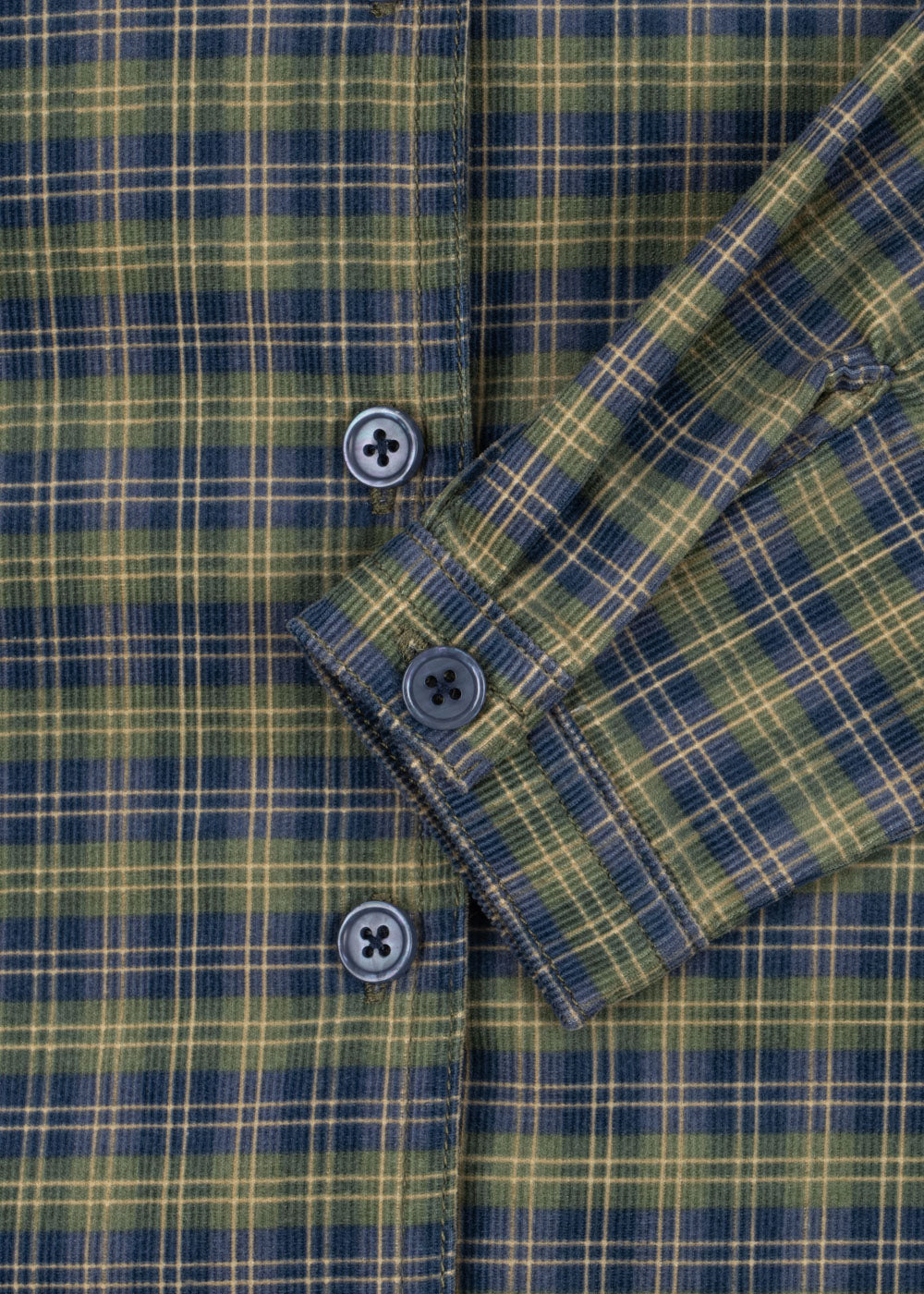 Cara Long Sleeve Shirt - Laurel Blue Check