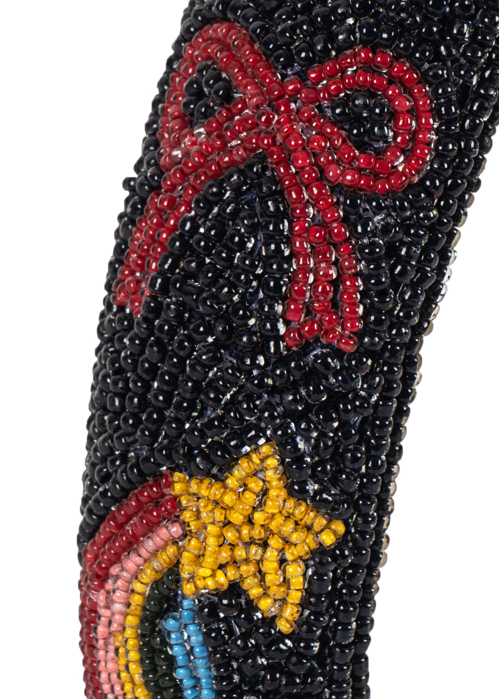 Beaded Hairbrace - Rainbow