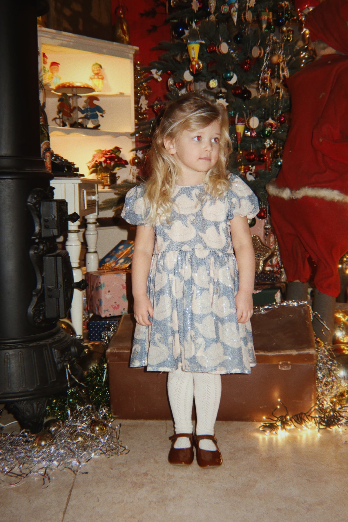 Starla Sequin Dress GRS - Swan