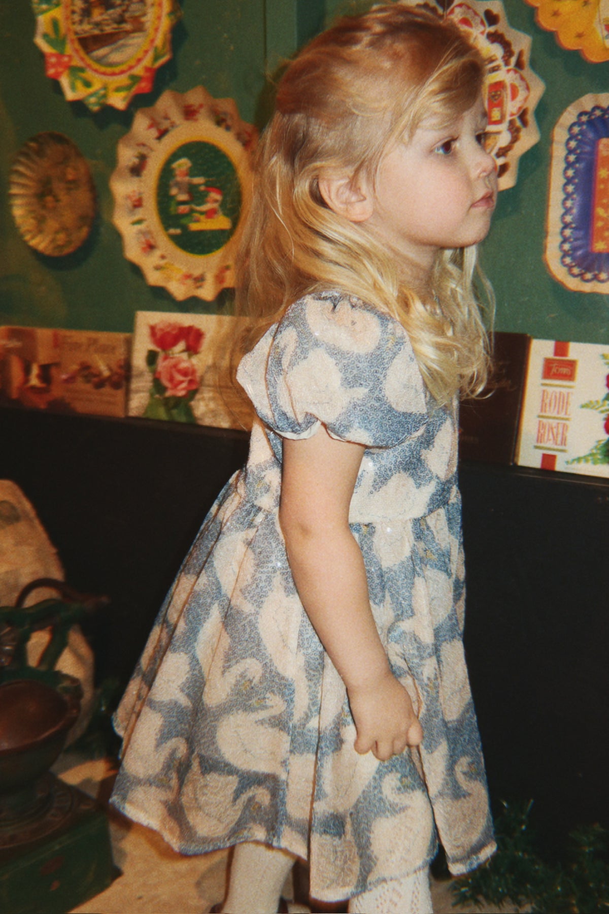 Starla Sequin Dress GRS - Swan