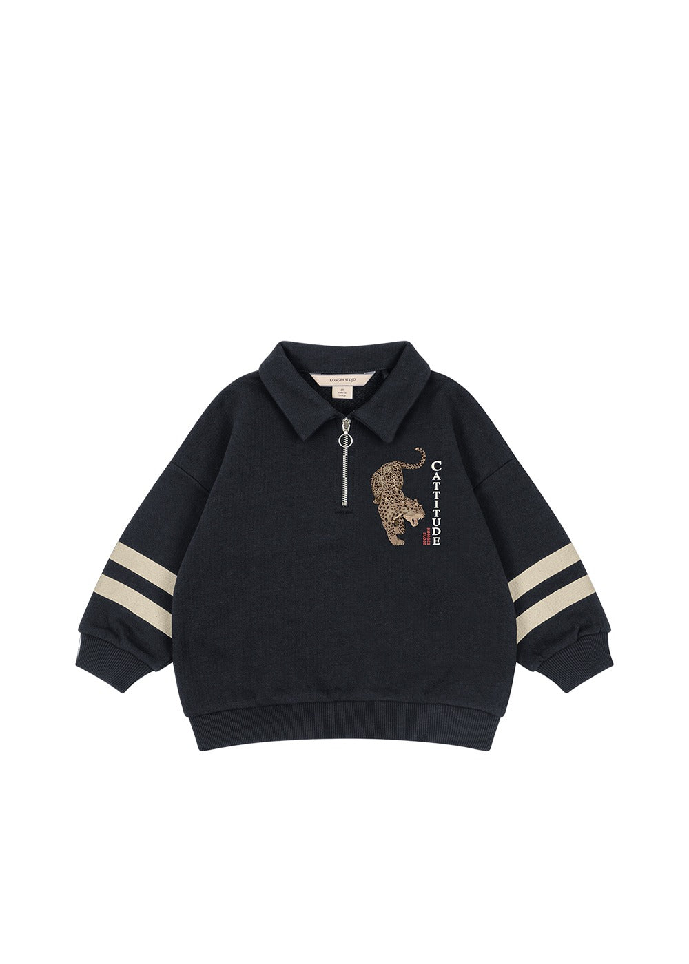 Loupy Half Zip Polo OCS - Navy Blazer