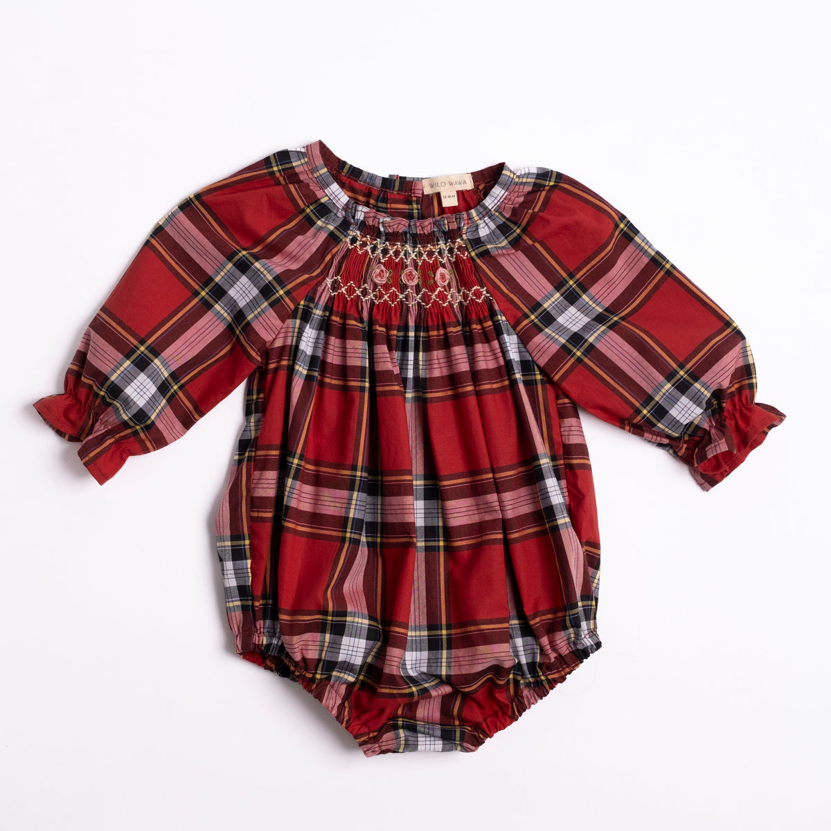Nora Romper - Heritage Tartan