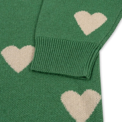 LAPIS DRESS - GREEN HEART