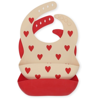 2 PACK SILICONE BIB