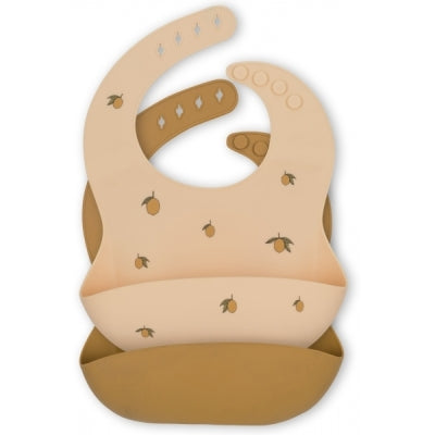 2 PACK SILICONE BIB