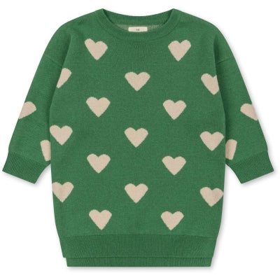 LAPIS DRESS - GREEN HEART