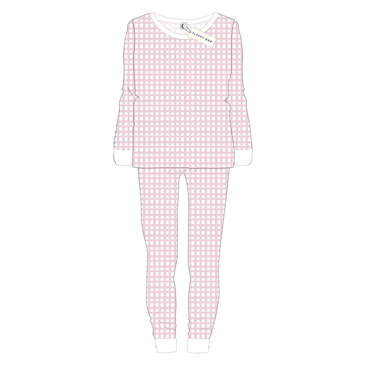 KIDS CLASSIC SET | PINK GINGHAM
