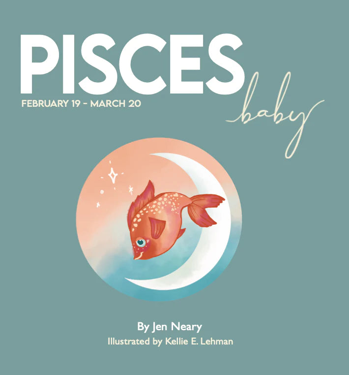 Pisces zodiac baby book