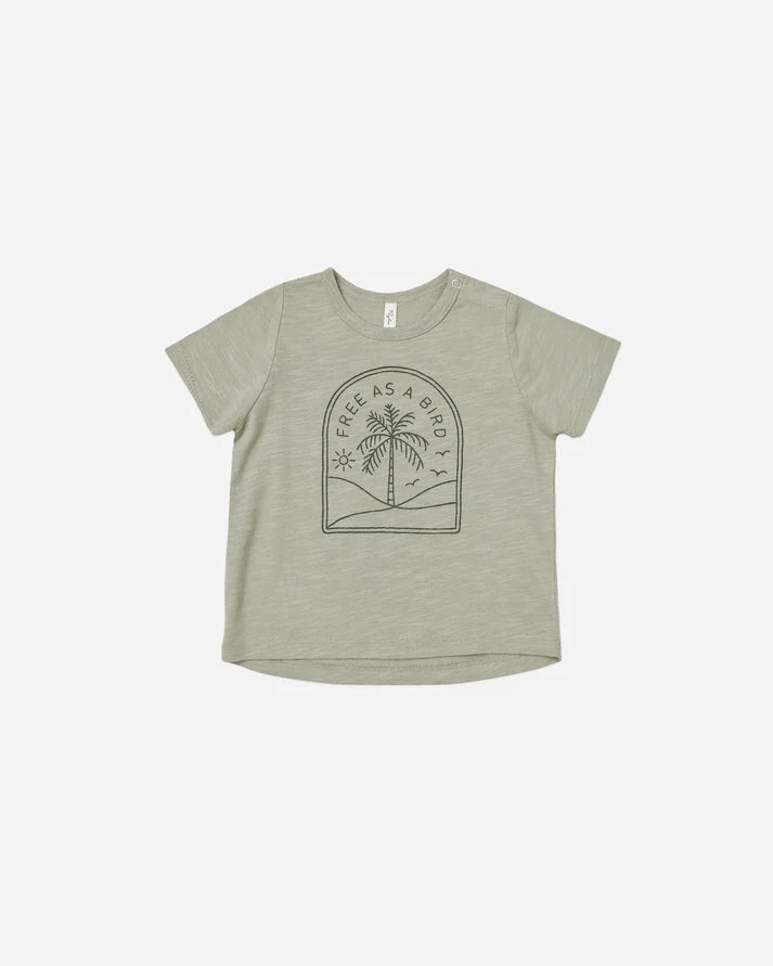 BASIC TEE || FREE AS A BIRD