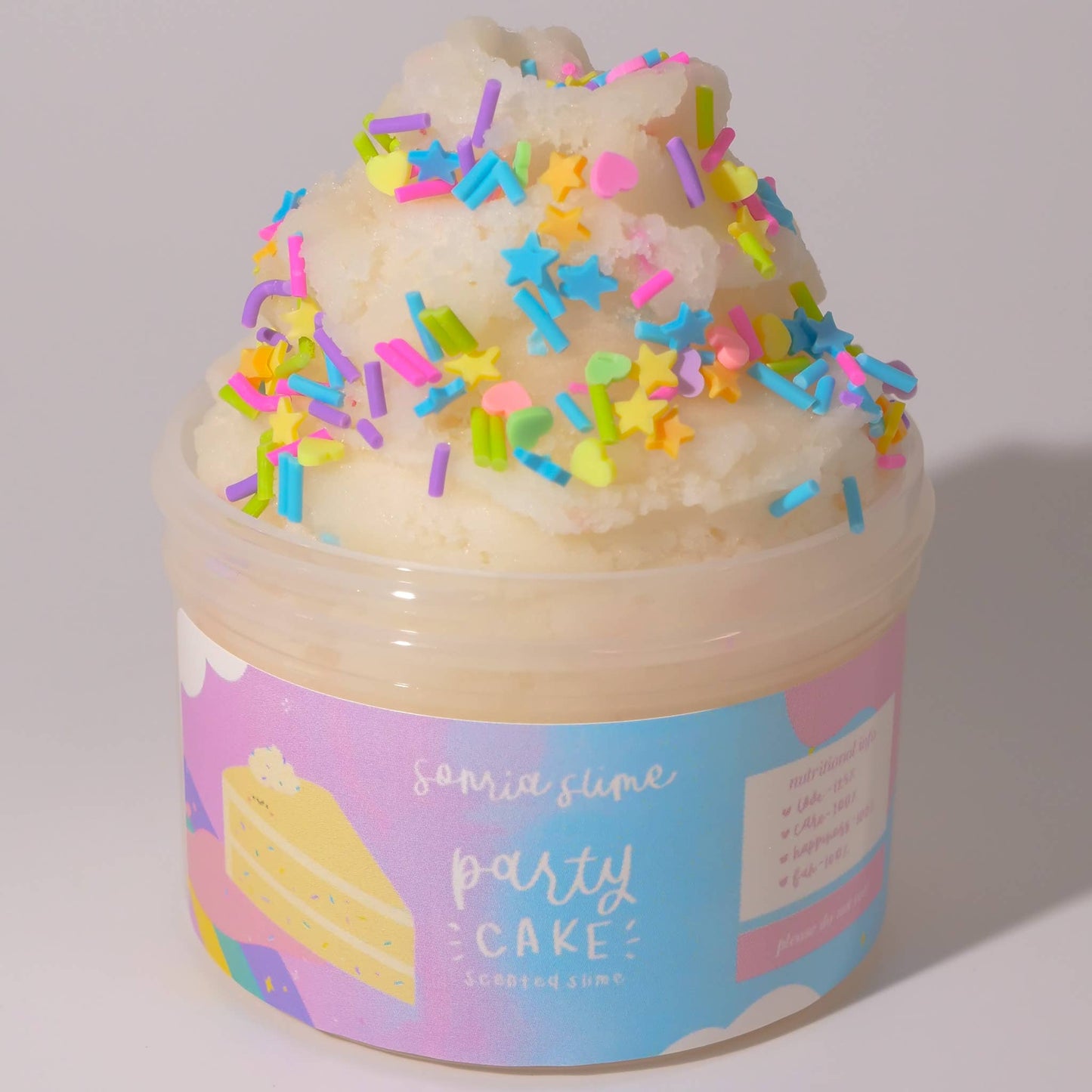Party Cake Ice Cream Slime