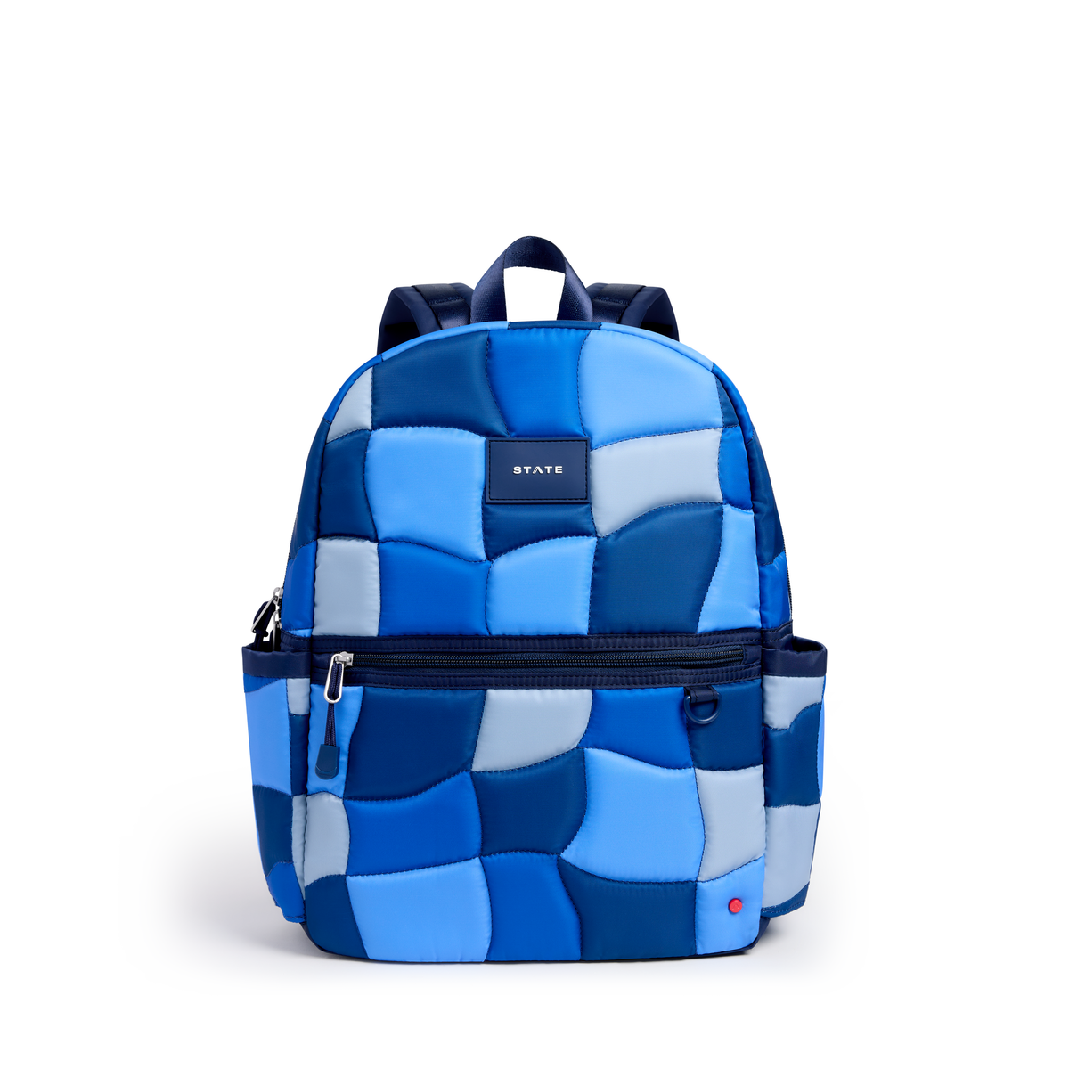Kane Backpack - Blue Puffer Check