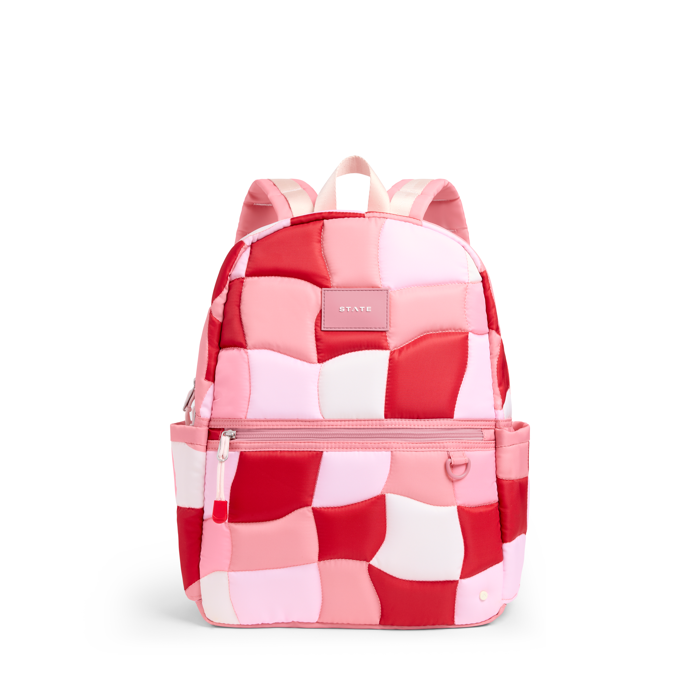 Kane Backpack - Pink Puffer Check