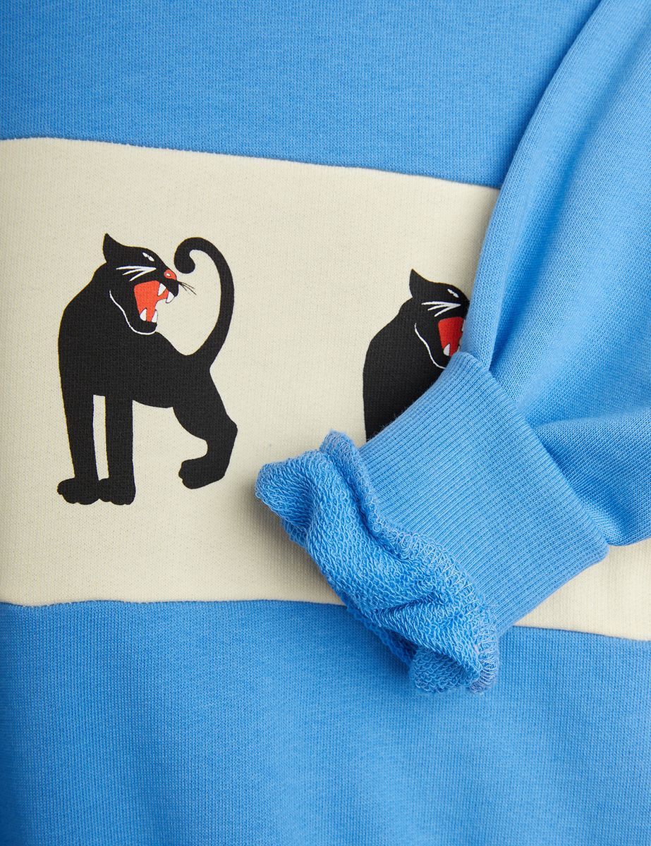 Panther Panel Sweatshirt - Blue