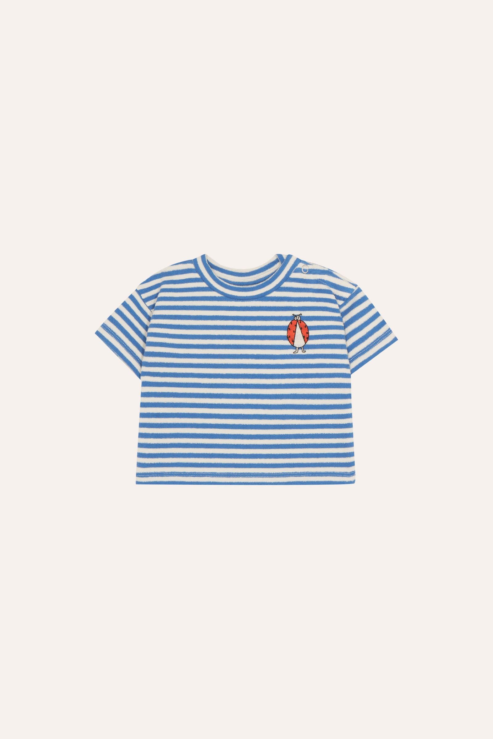 Blue Stripes Baby T-Shirt - Blue