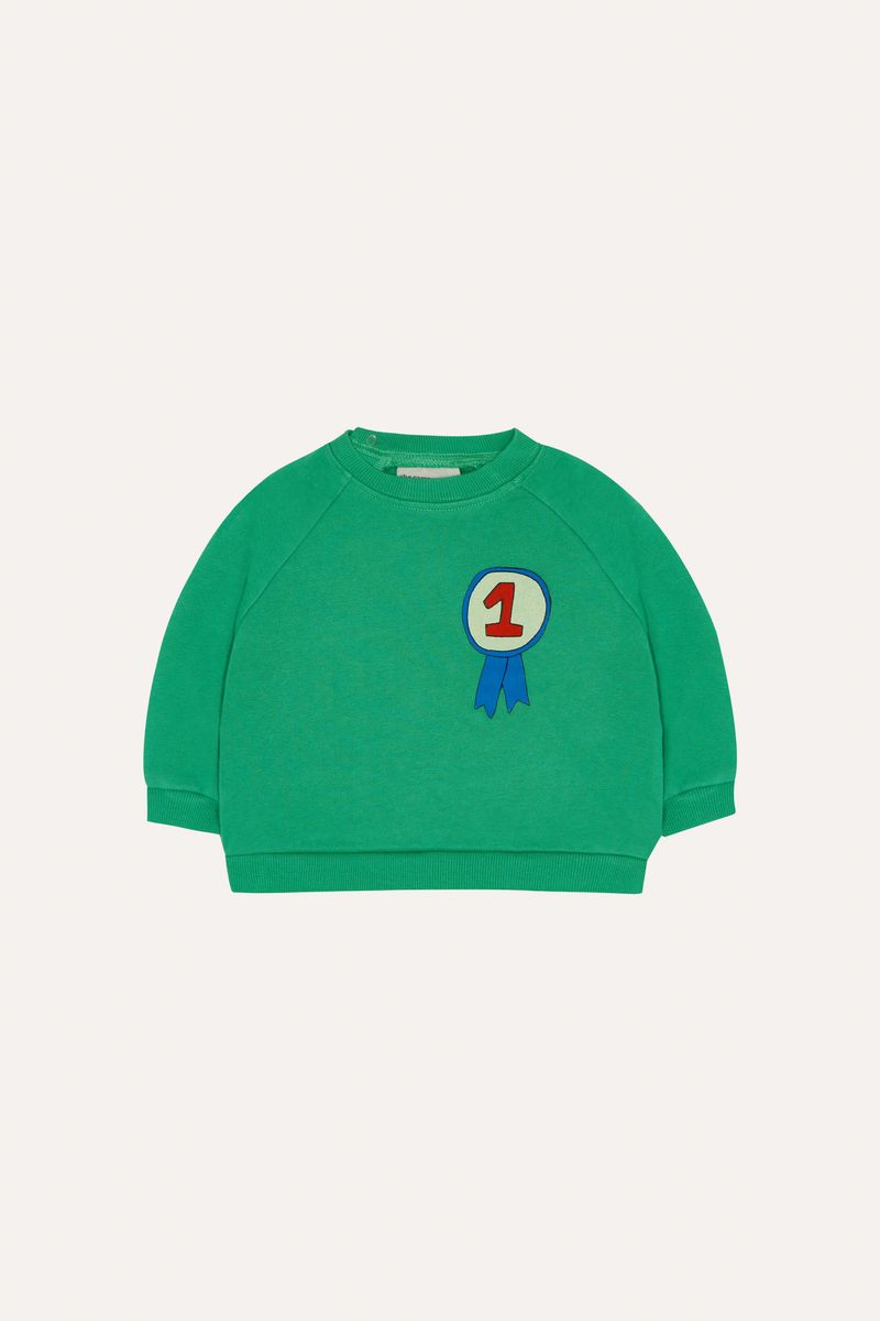 Number One Baby Sweatshirt - Green