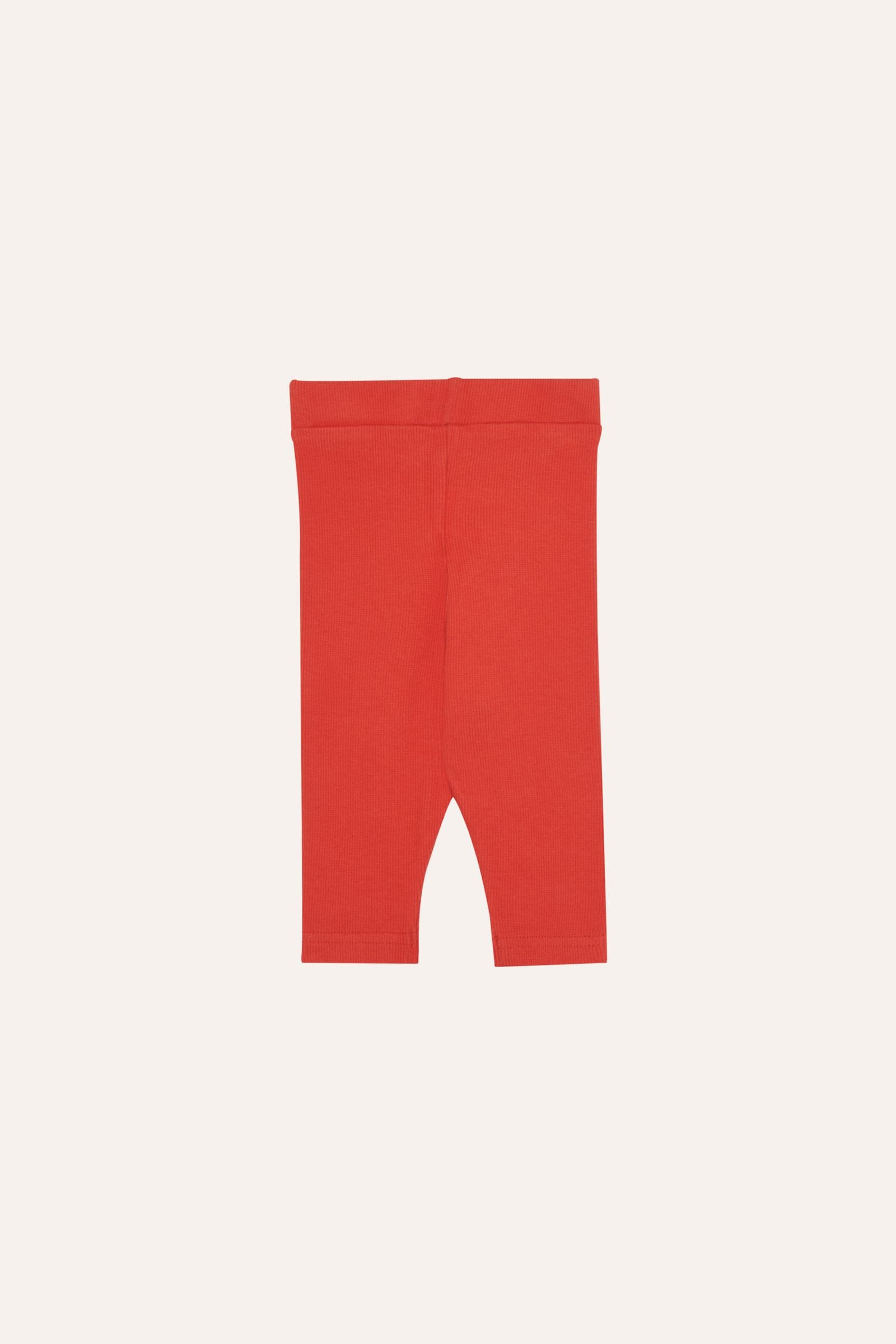 Red Baby Leggings - Red