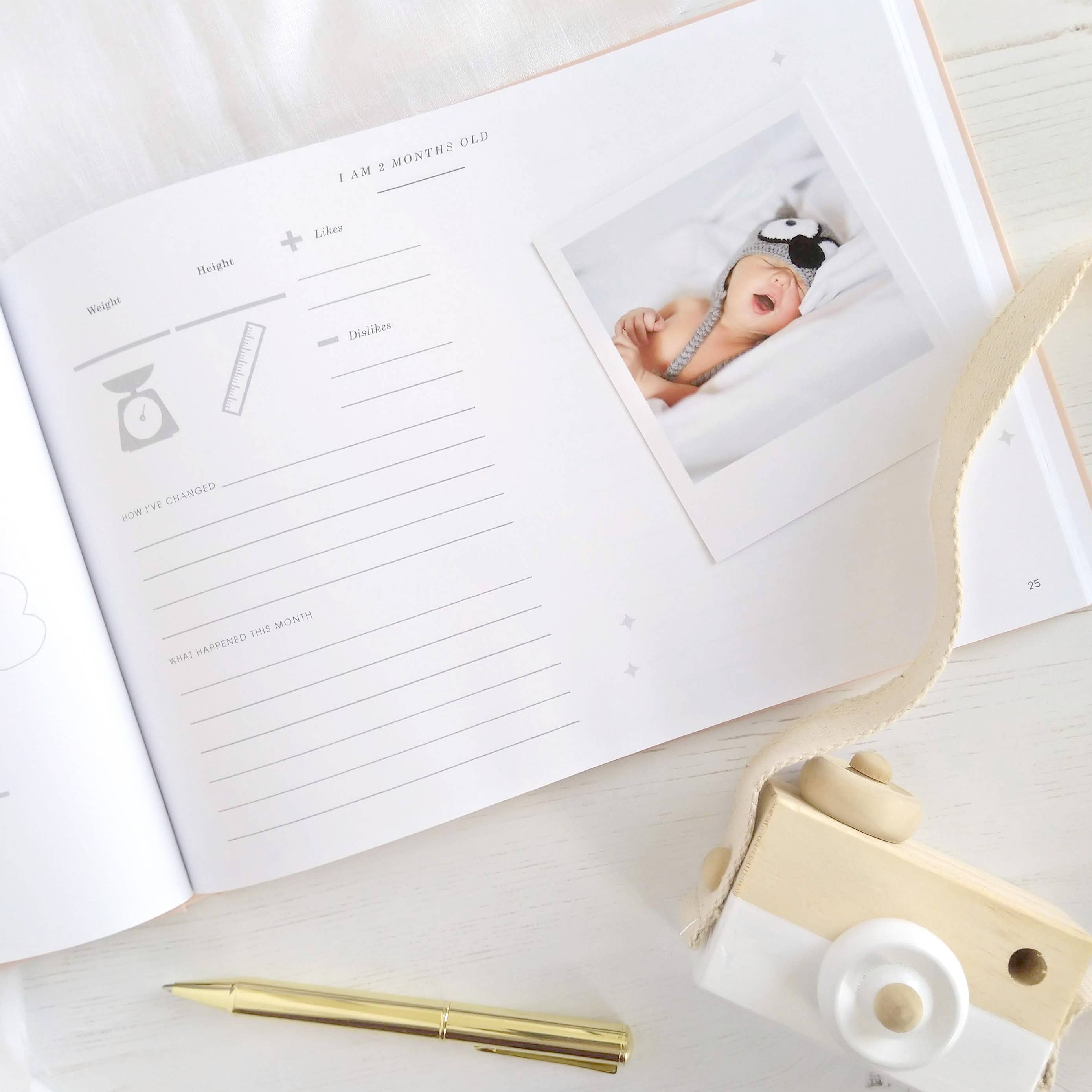 My Baby Journal (Aqua) Gift For New Parents, Keepsake Book