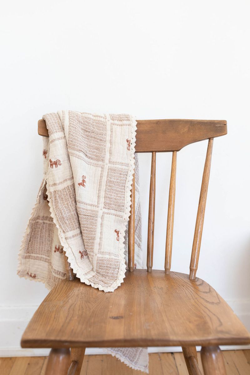 Patchwork Blanket - Pony