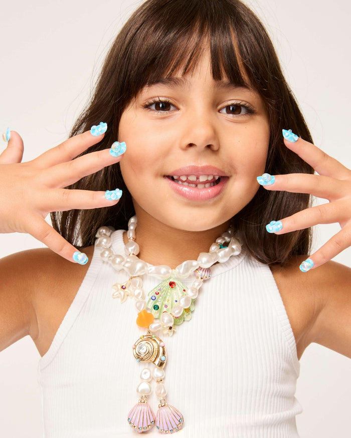 Mermaid Press On Nails