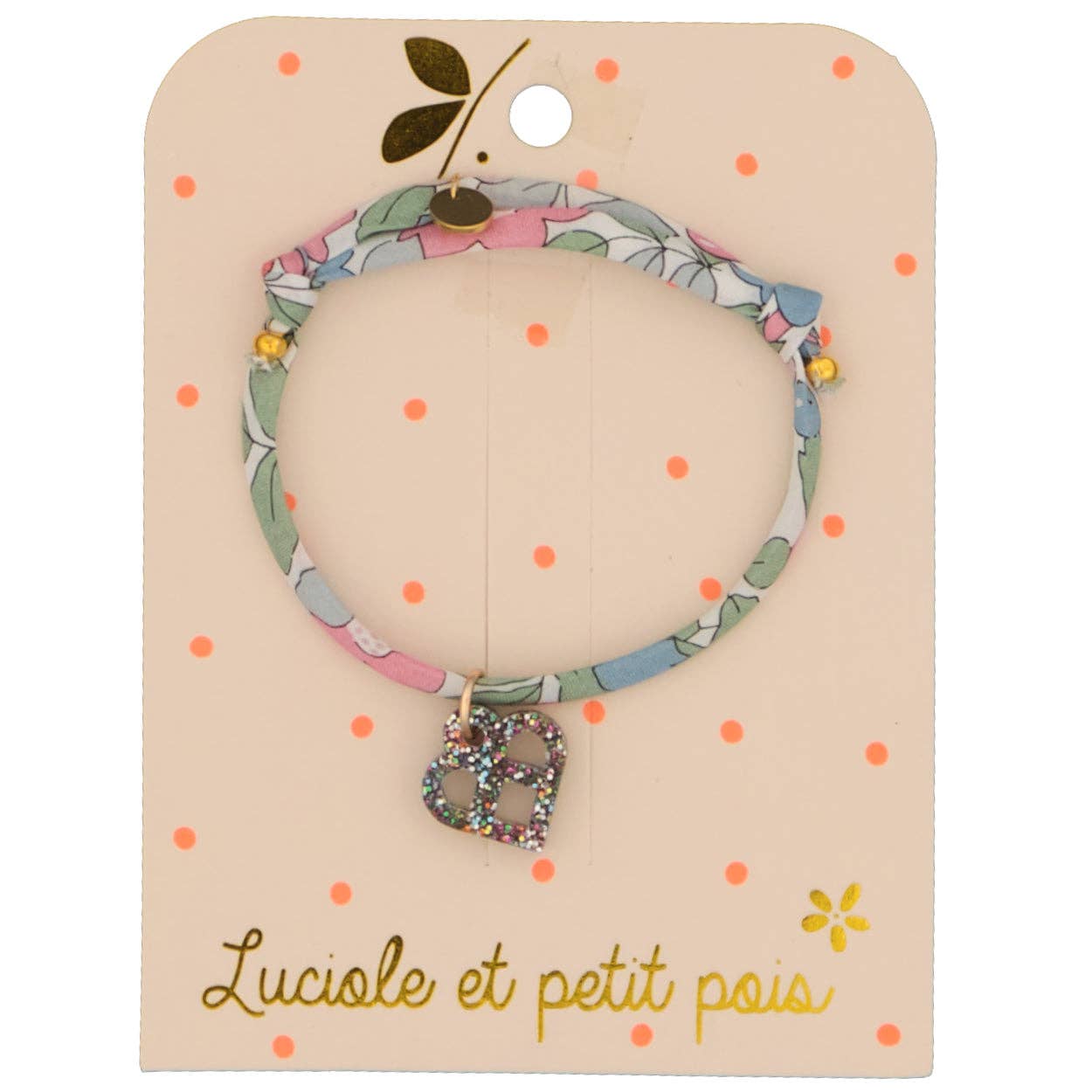 Liberty Betsy berry verbena bracelet (multicolor pretzel)