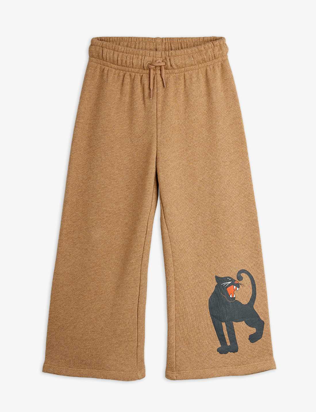 Panther Melange Sweatpants - Brown