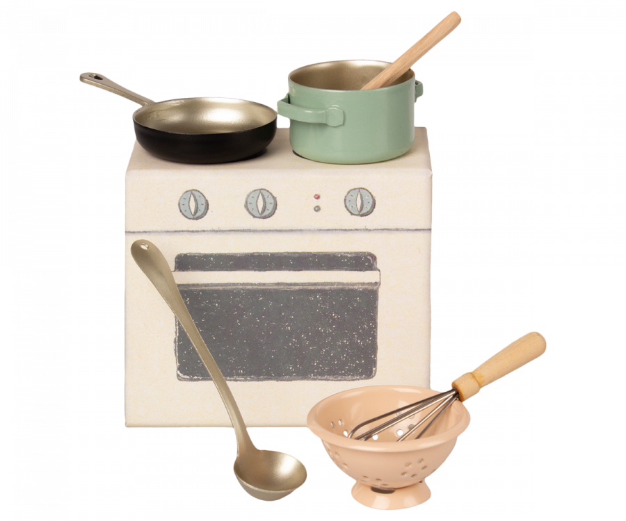 Miniature cooking set