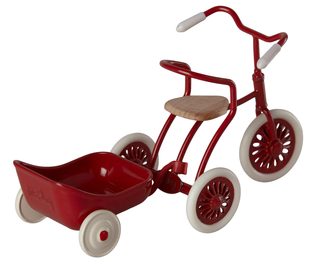 Tricycle Hanger, Mouse - Red