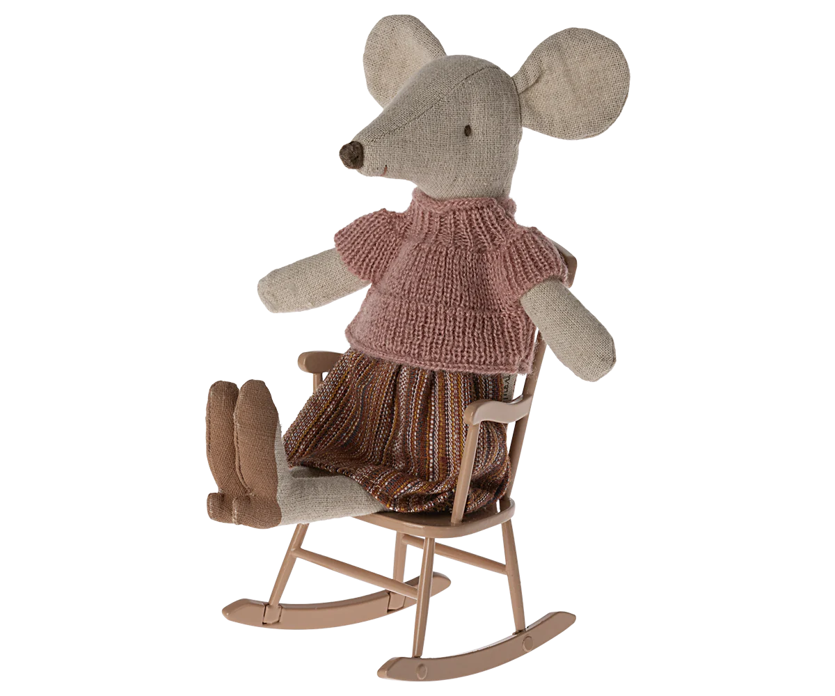 Rocking chair, Mouse - Dark powder