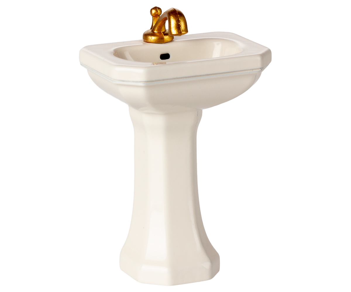 Bathroom Sink, Mouse - Off White