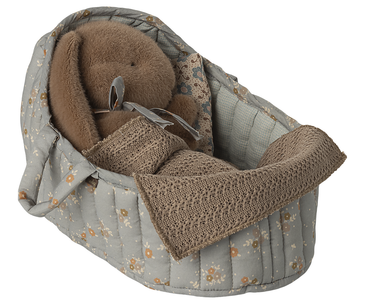 Carry Cot, Large - Blue