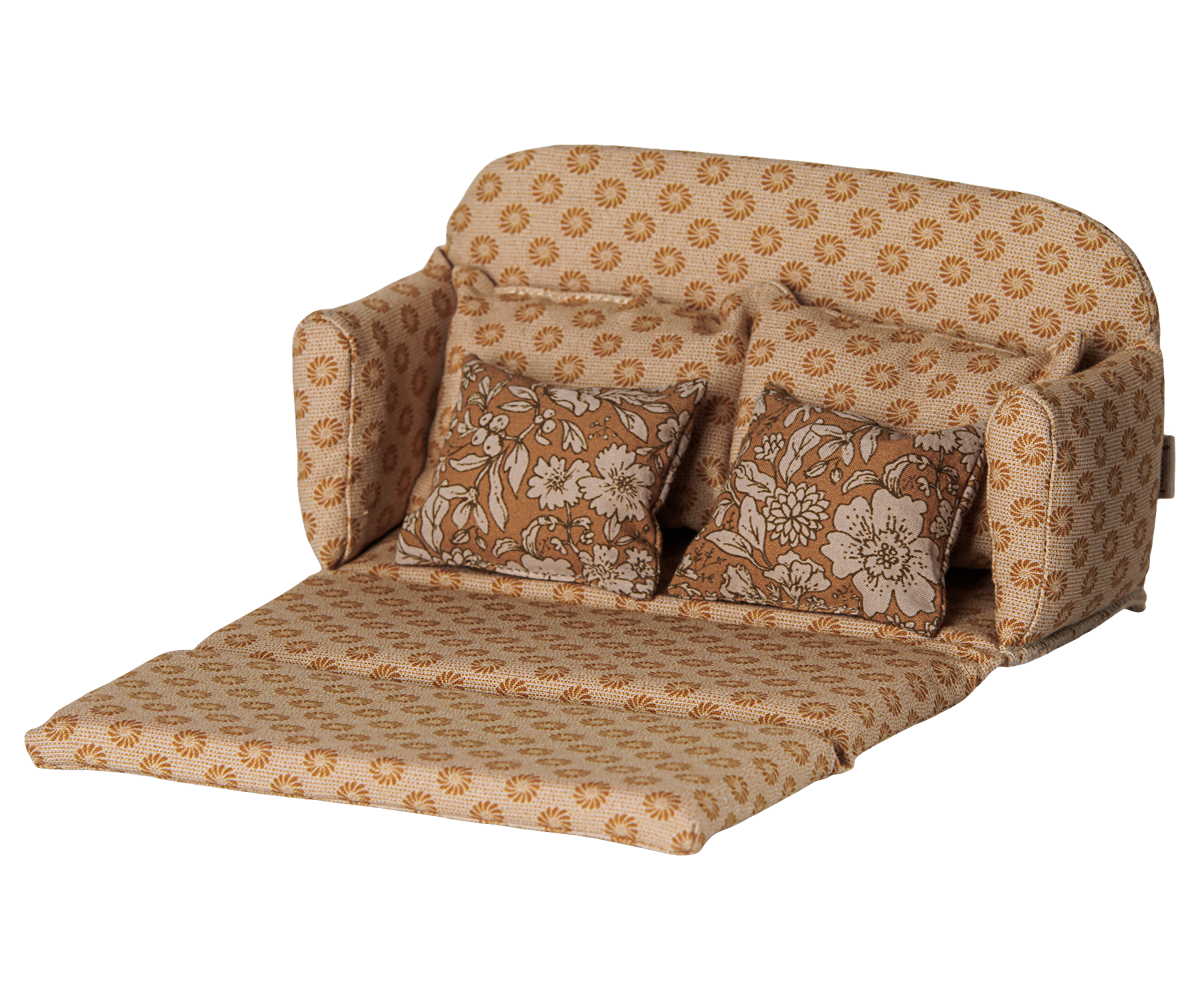 Sofa Bed, Mouse, Large - Ocher