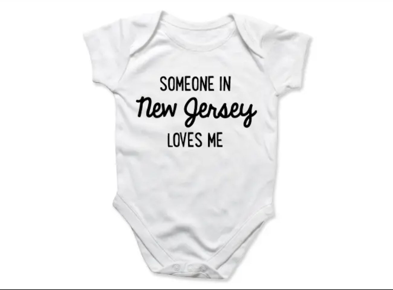New Jersey Baby Bodysuit - Someone Loves Me