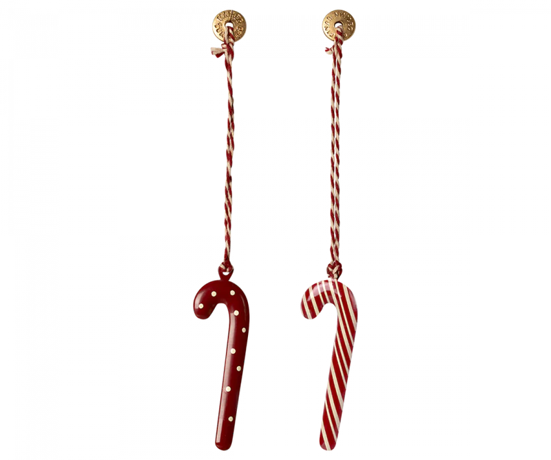 Sugar Cane Ornaments, 2 assorted